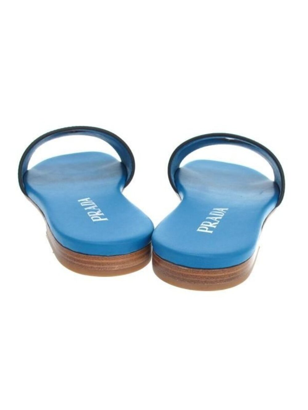 Prada Sandals Blue 35 - Picture 3 of 9